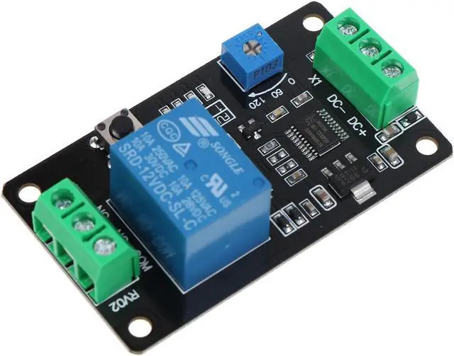 Main image of TRM01 Delay Timer Relay Multi-functional Delay for Time Relay Self-locking Relay Delay Trigger Delay Relay for DC 12V