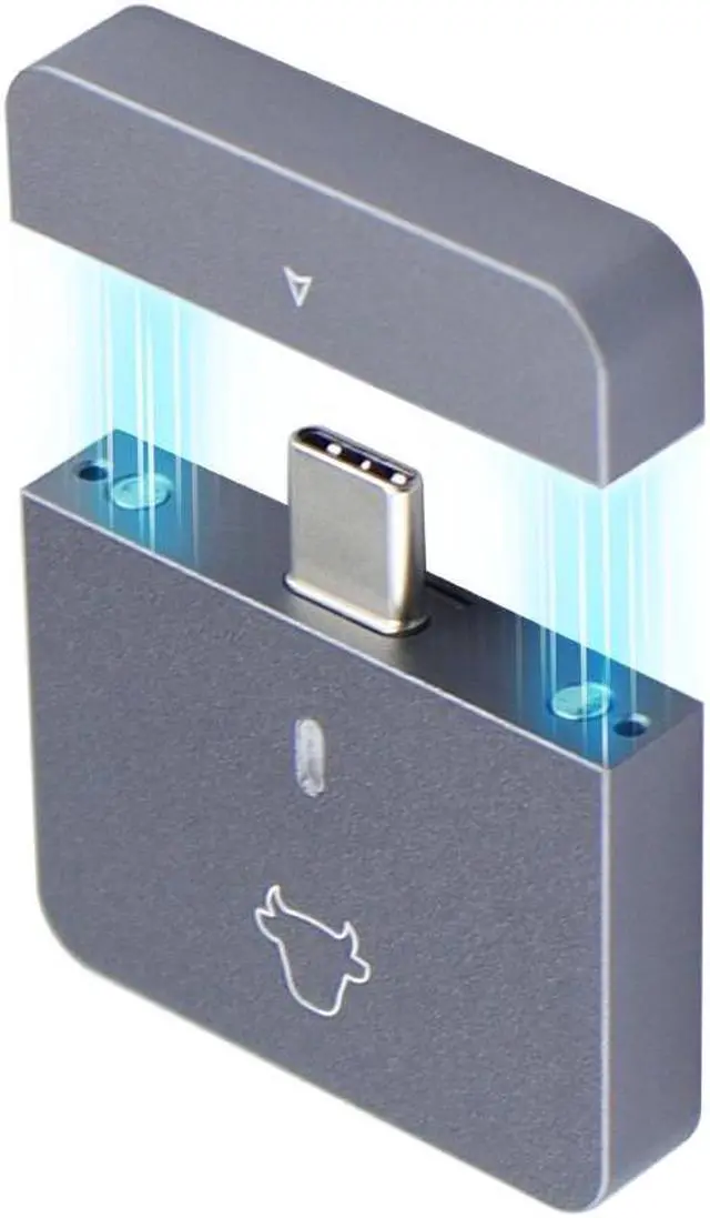 Alt view image 2 of 7 - Aluminum Alloy NVMe 2230 SSD Case USB3.2 Gen2 External Box NVME Single Protocol Support 10Gbps For PCIE NVME 2230 SSDs