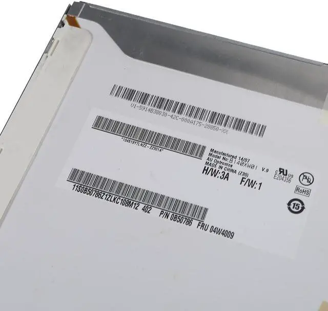 Alt view image 7 of 7 - HB140WX1-200 Laptop LCD Screen Panel 1366x768 40PINS FDH Display for matrix Replacement N140BGE-L23 L22 N140B6-L02 HB140