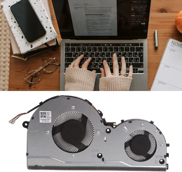 Alt view image 2 of 7 - CPU Cooling Fan For L330-15ICH 17ICH Laptop Notebook Cooling Fan Cooler Cpu Graphics Card Cooling Fan Radiator Cooler