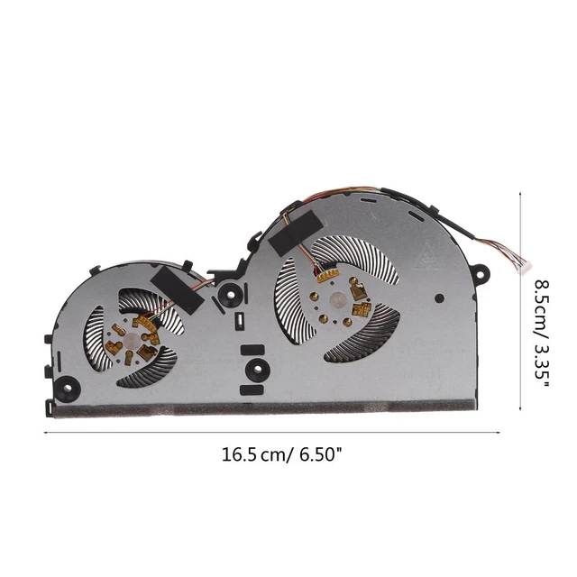 Alt view image 6 of 7 - CPU Cooling Fan For L330-15ICH 17ICH Laptop Notebook Cooling Fan Cooler Cpu Graphics Card Cooling Fan Radiator Cooler