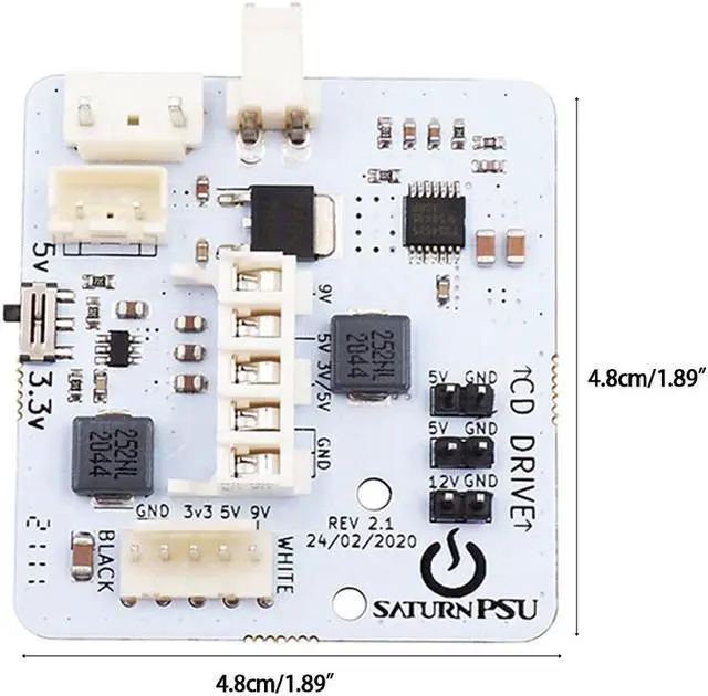 Alt view image 4 of 7 - Rev V2.1 for Saturn PSU Power Replacement Supply 12V for Sega for Saturn Consoles Retro Video Game Console Support VA0 V