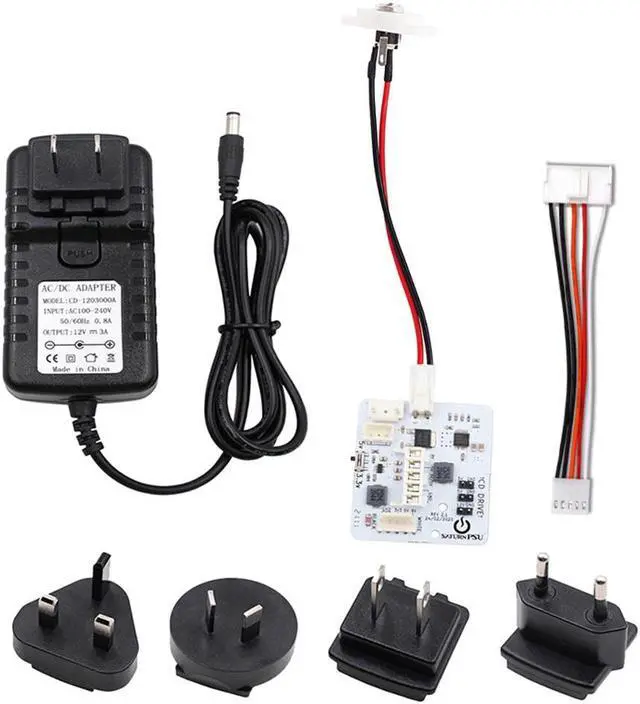 Alt view image 2 of 7 - Rev V2.1 for Saturn PSU Power Replacement Supply 12V for Sega for Saturn Consoles Retro Video Game Console Support VA0 V