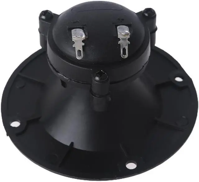 Alt view image 2 of 7 - 1 Pair 96mm Audio Speakers Tweeter Piezo Treble Piezoelectric Speaker Portable 3 Inches Diameter 9mm High Power Horn
