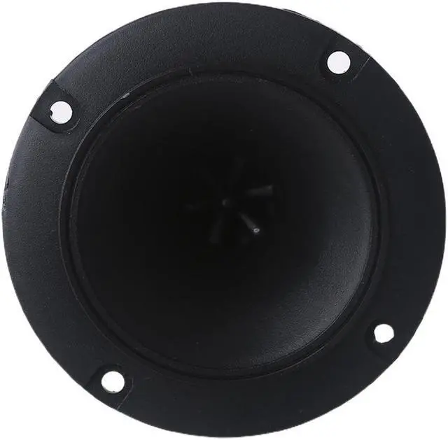 Alt view image 3 of 7 - 1 Pair 96mm Audio Speakers Tweeter Piezo Treble Piezoelectric Speaker Portable 3 Inches Diameter 9mm High Power Horn