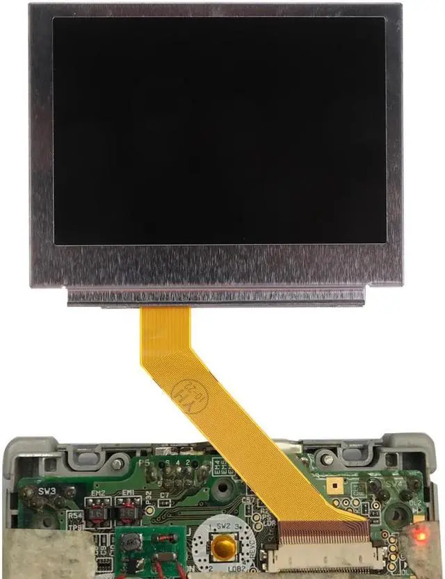 Alt view image 2 of 7 - Gamepad Highlight LCD Display Replacement Gaming Accessories Fit for GBA SP Console Repairing Backlight LCD Screen Panel
