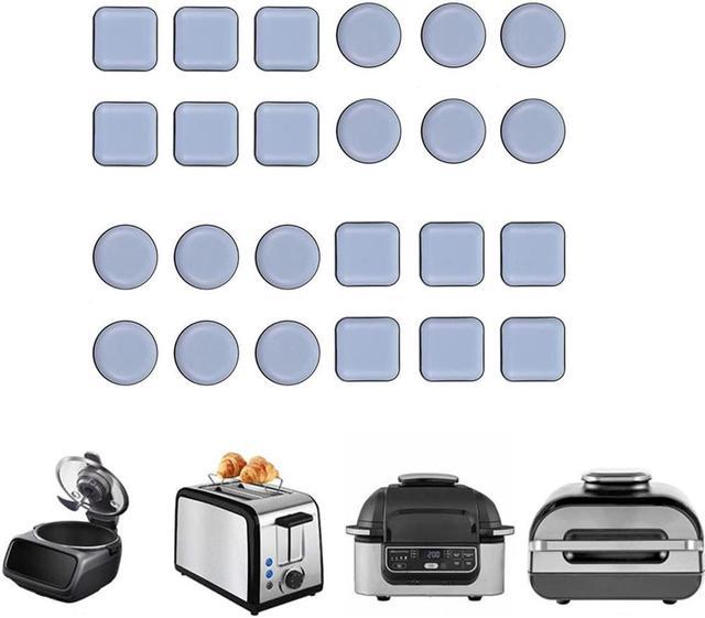 24Pcs Appliance Sliders Air Fryer Accessories Easy Movers for Kitchen  Appliances Air Fryers Bread Machine Coffee Makers 
