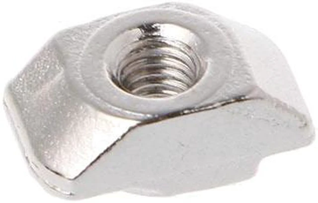 Alt view image 7 of 7 - 50Pcs 2020 Series T Nuts,M3 M4 M5 T Slot Nut Hammer Head Fastener Nut Nickel Plated Carbon Steel Assortment Kit for 20