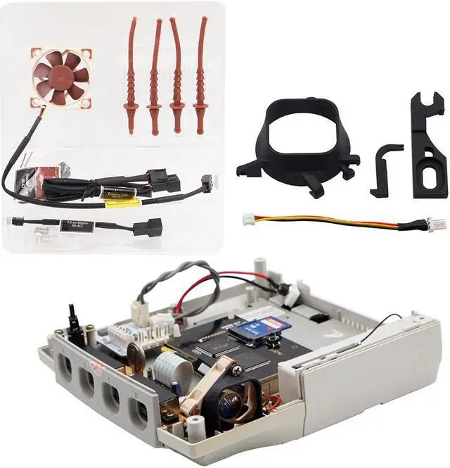 Alt view image 3 of 7 - Dreamcast Noctua Fan 3D Print Mod with for Latch & Cable Adapter for SEGA Dreamcast for DC for Women Men