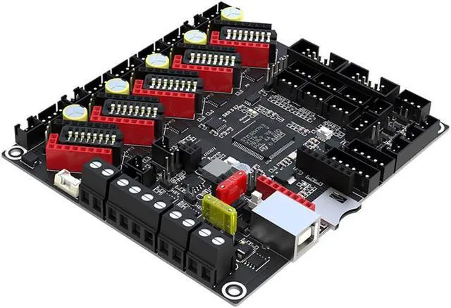 Alt view image 6 of 7 - SKR 3 EZ V1.0 Mainboard 32bit 480MHz Control Board fit Two Driver EZ2209 TMC5160 For Ender3 Klipper 3D Printer Parts