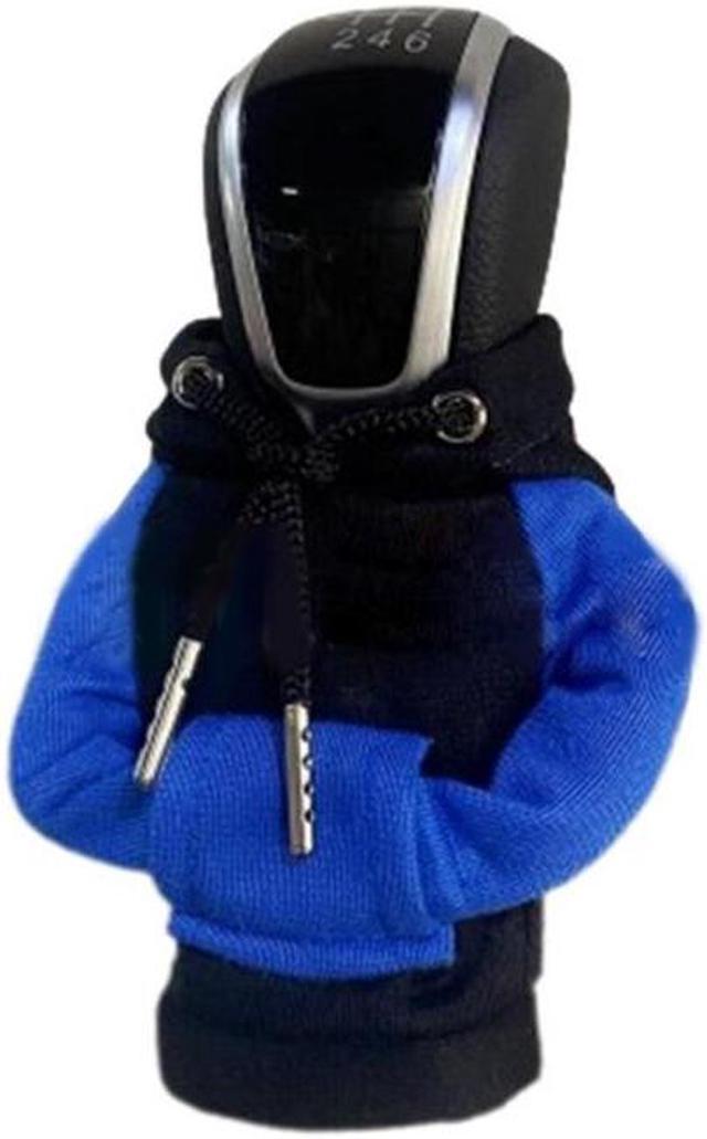 Auto Car Gear Shift Knob Cover Hoodie Sweatshirt Knob Gear Stick Protector  1x