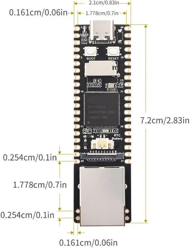 Alt view image 3 of 7 - RK3588 Control Board For Banana Pi BPIM7 Mainboard 8G/16G/32G Optional eMMC