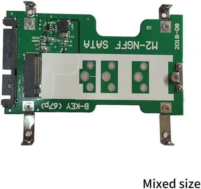 Alt view image 5 of 7 - Unique M.2 NGFF to 2.5 inch SSD Bracket Secure Mounting M.2 to SATA3 Adapter