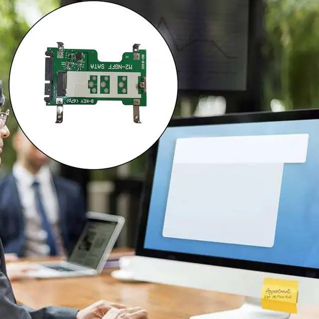 Alt view image 6 of 7 - Unique M.2 NGFF to 2.5 inch SSD Bracket Secure Mounting M.2 to SATA3 Adapter