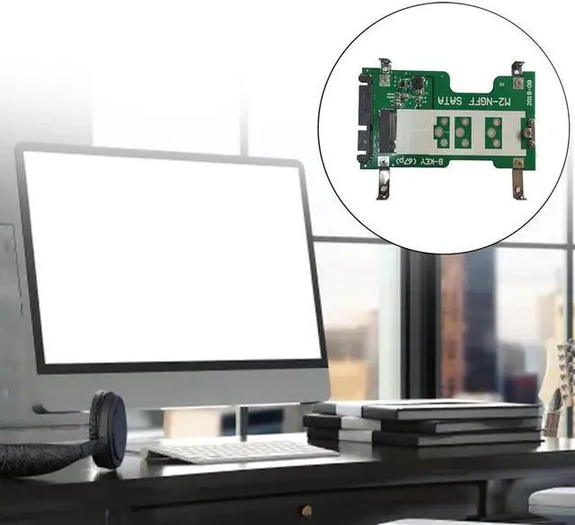 Alt view image 7 of 7 - Unique M.2 NGFF to 2.5 inch SSD Bracket Secure Mounting M.2 to SATA3 Adapter