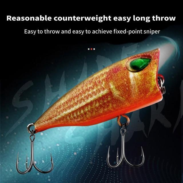 Topwater Fishing Lure Pencil Popper Bait Floating Hard Lure