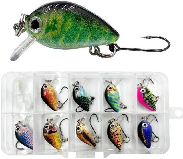280mm 1.1In Crankbait Bionic Fishing Lures 1.5g Floating Swimbait Wobbler  Hard Baits for Bass Trout Freshwater Saltwater 