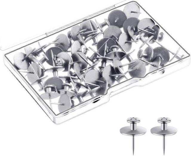 Pen+gear Clips Pushpins Pins & Tacks - Black & White - 1 Each