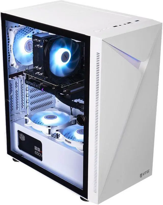 Alt view image 3 of 7 - VTG Gaming PC Desktop Intel Core i5 13th Gen 13490F (Beat13400F) 16GB DDR4 1TB SSD , NVIDIA RTX 4060Ti, 650W PSU,  Windows 11 Home 64-bit,Gaming PC With Free Gaming Keyboard and Mouse