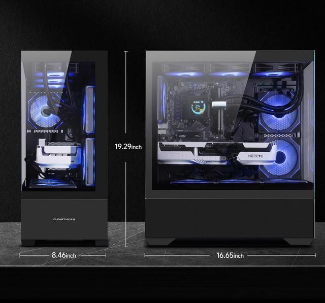 Alt view image 6 of 7 - VTG Gaming PC AMD Ryzen7 9700X, Radeon RX 9070XT 16G, 1TB NVME SSD, 32GB DDR5 RAM , 850W GOLD PSU ,360MM AIO liquid cooler , MSI B650M , Windows 11 Home, WIFI,  Prebuilt Gaming Pc New computer