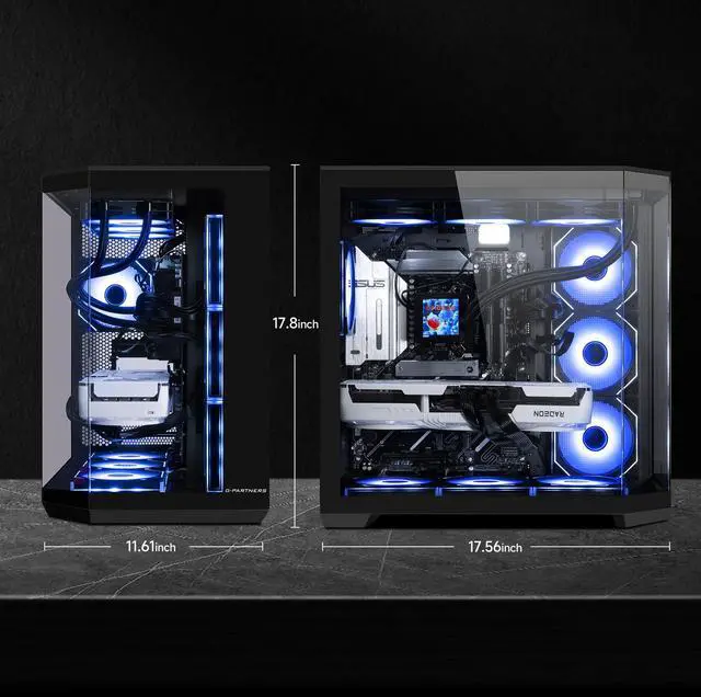 Alt view image 5 of 7 - VTG Gaming PC Desktop AMD Ryzen7 9800X3D ,Radeon RX9070XT 16G, 2TB NVME SSD, 32GB DDR5 RAM , 850W GOLD PSU ,  X870-P , Windows 11 Home 64-bit ,  WIFI, Prebuilt Gaming Pc New computer
