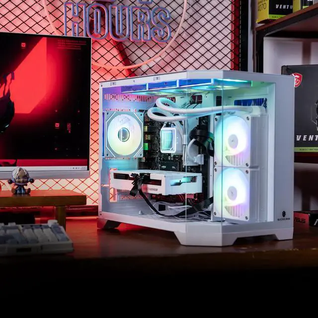 Alt view image 7 of 7 - VTG Gaming Desktop PC , Ryzen5 9600X, Radeon RX 9060XT 16G ,MSI B650M 32GB DDR5 1TB NVMe SSD, 650W GOLD PSU, Wi-Fi,360 Liquid Cooler,ARGB Fans , Windows 11 Home 64-bit ,Prebuilt Gaming Pc New computer