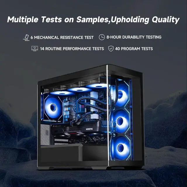 VTG Gaming PC AMD Ryzen7 9700X, Radeon RX 9070XT 16G, 1TB NVME SSD