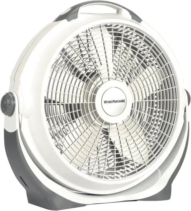 Lasko 20 Air Circulator Wind Machine, 3-Speed Floor Fan with Pivoting  Head, A20301, Gray - Newegg.com