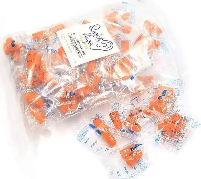 Main image of 50 Pairs of Quality Foam Earplugs - 32dB Noise Cancelling Sound Blocking Calmer Soft High Decibel Ear Plugs for Sleeping Travel Loud Music Concert Shooting Work Construction Safety Hearing Protection