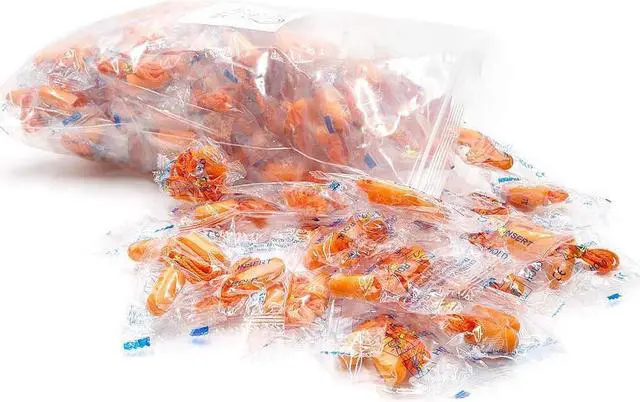 Main image of 100 Pairs Foam Corded Earplugs - Soft NRR 32dB Noise Cancelling Sound Blocking Disposable Orange for Sleeping Snoring Studying Noise Hearing Protection