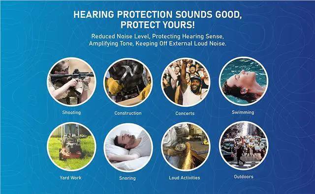 Alt view image 5 of 6 - 100 Pairs of Soft Ear Plugs Silicone Reusable Washable for Adults 28dB for Sleeping Snoring Swimming Noise Hearing Protection Earplugs