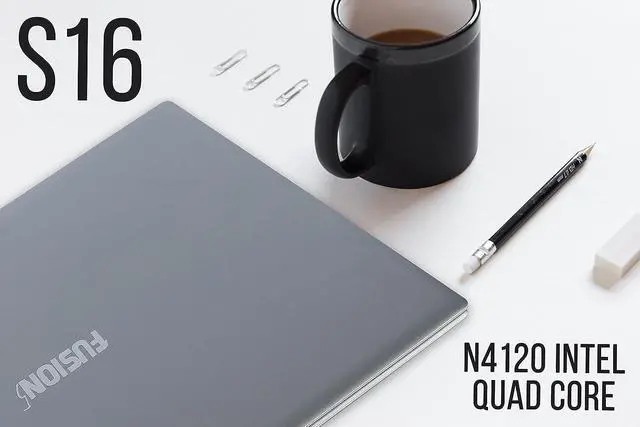 Alt view image 5 of 6 - 17.3" S16 Full HD Windows 11 Home Slim n Light Laptop - 512GB M.2 SSD Storage, 8GB RAM, N4120 Intel Quad-Core, Full HD IPS Display, 5GHz Dual-Band WiFi, USB 3.0, Expandable Storage, 17 Inch (512GB)