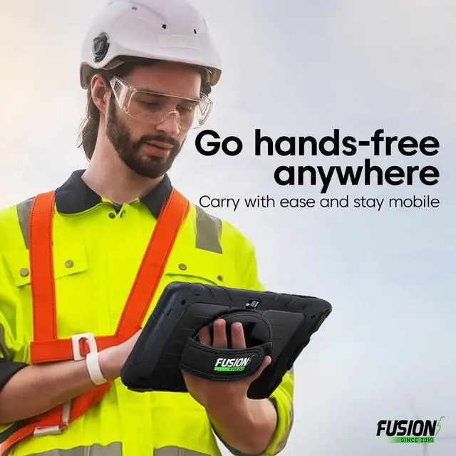 Alt view image 4 of 7 - Fusion5 Built in USA 10.1 Windows 11 Professional Rugged Tablet PC - 12GB RAM 512GB SSD, Intel Quad-Core, Full HD Windows Tablet Computer, USB C, HDMI - 2 Year Full Warranty with Accidental Damage
