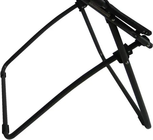 Alt view image 6 of 6 - Zenithen Limited Foldable Bunjo Bungee Chair for Dorms, Living Rooms, Bedrooms, Camping, Gaming & Lounging, Indigo (Pack of 1)
