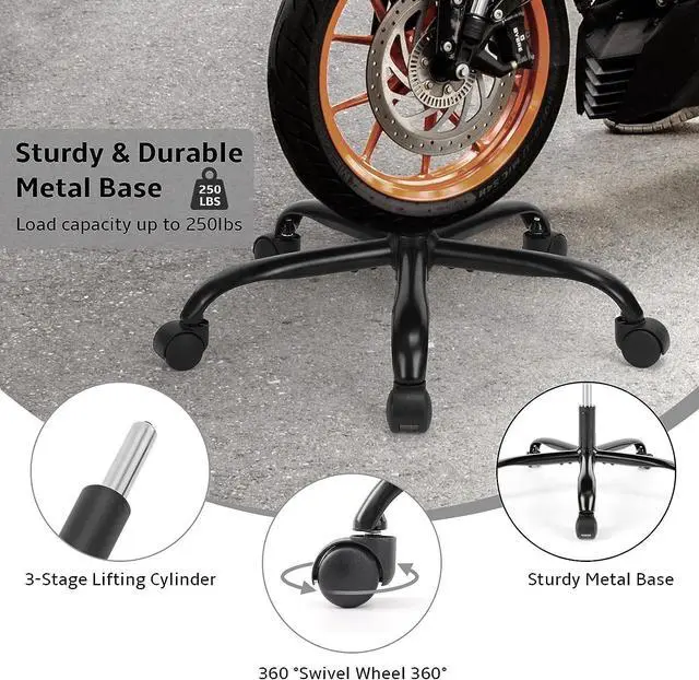 Alt view image 6 of 7 - Small Office Computer Desk Chair with Wheels and Lumbar Support, Comfy Cute Armlees PU Leather Vanity Rolling Swuvel Task Chair No Arm for Adult, Student