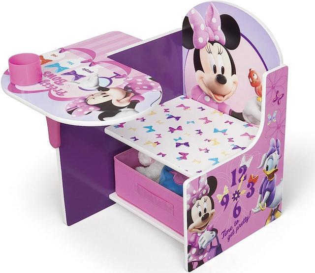 Main image of Delta Children Chair Desk With Storage Bin, Disney Minnie Mouse