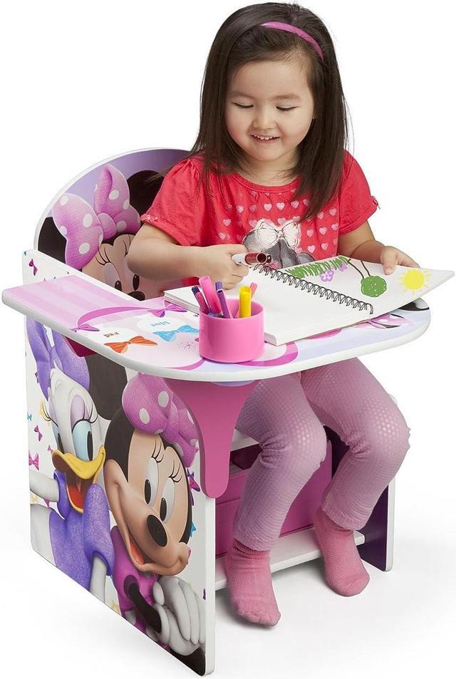 Alt view image 5 of 7 - Delta Children Chair Desk With Storage Bin, Disney Minnie Mouse