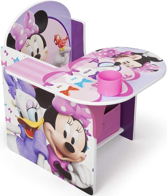 Alt view image 7 of 7 - Delta Children Chair Desk With Storage Bin, Disney Minnie Mouse