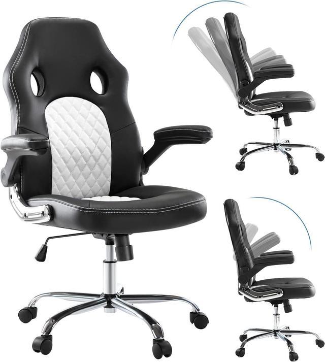 Ergonomic Computer Gaming Chair PU Leather Desk Chair with Lumbar