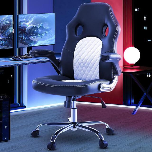 JHK Gaming Chair Ergonomic Office Chair, PU Leather Gamer Chair