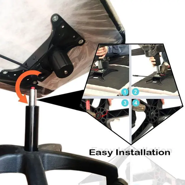 Alt view image 7 of 7 - maiwenn Office Chair Cylinder Replacement | Heavy Duty Best Class Chair Hydrolic (1000lbs)| Gas Cylinder for Office Chair, Gaming Chair, Computer Chair | 5.13" Length Extension, Welcome to consult