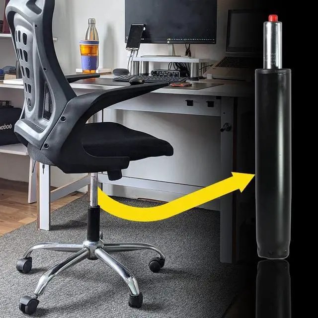 Alt view image 6 of 7 - maiwenn Office Chair Cylinder Replacement | Heavy Duty Best Class Chair Hydrolic (1000lbs)| Gas Cylinder for Office Chair, Gaming Chair, Computer Chair | 5.13" Length Extension, Welcome to consult