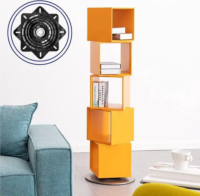 Alt view image 2 of 6 - 10Inch Bar Stool Swivel Plate Heavy Duty, Chair Swivel Base with Solid Ring of Ball Bearings, 600lbs Capacity Replacement Swivel Seat Parts Lazy Susan Hardware for Barstools Recliner Chair Boat