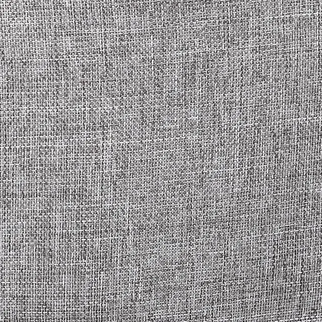 Alt view image 7 of 7 - BIRDROCK HOME Linen Chair w/Back - Small Padded Footrest - Compact Round Ottoman Foot Stool - Living Room, Office, Dorm Chair - Upholstered Soft Seating - Black Metal Legs - Couch, Desk, Sofa - Grey