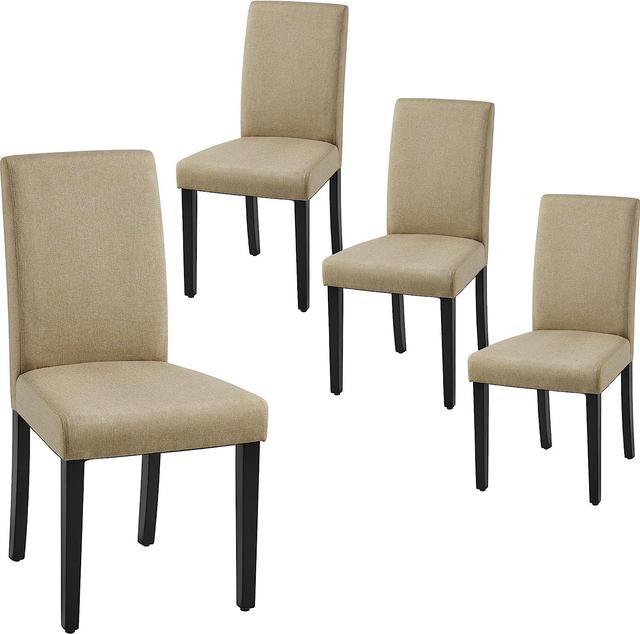 Yaheetech Dining Chair Fabric Parson Chair Modern Stylish