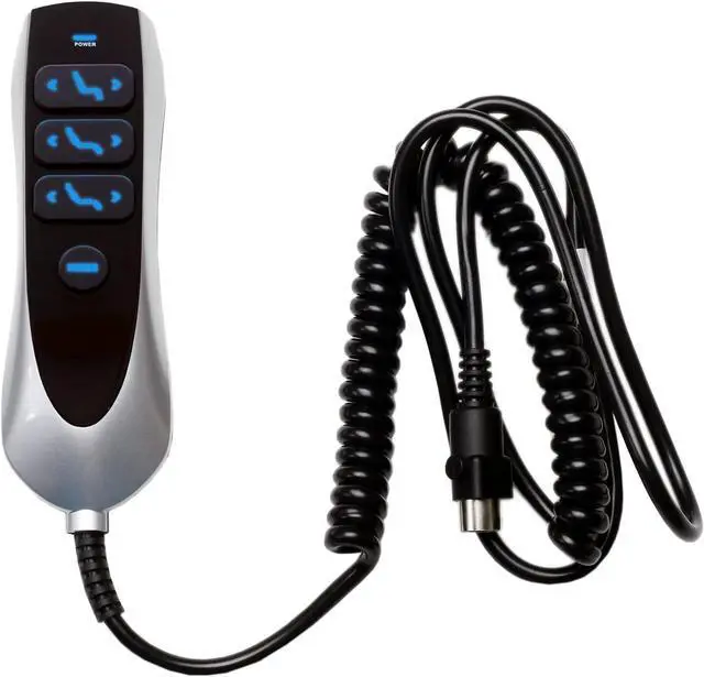 Alt view image 2 of 6 - Uetmulik 6 Button 7 Pin Prong Remote Hand Control Handset with USB for Lift Chairs Power Recliners, Welcome to consult
