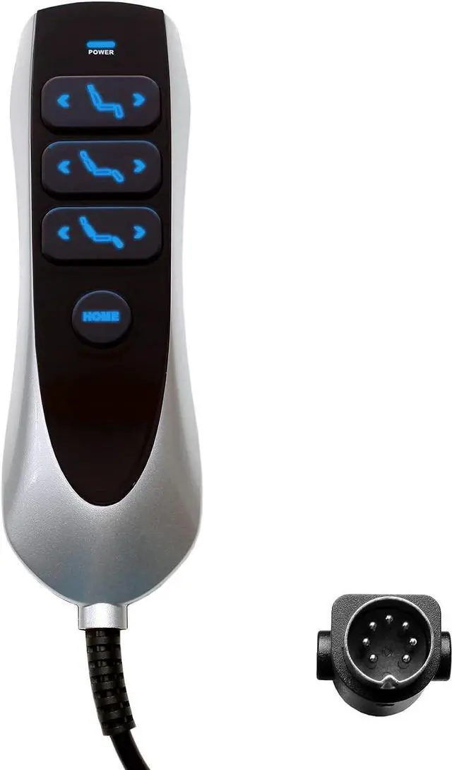 Main image of Uetmulik 6 Button 7 Pin Prong Remote Hand Control Handset with USB for Lift Chairs Power Recliners, Welcome to consult