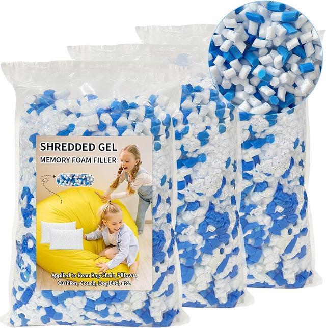 Hem Dgpsy 15lbs Shredded Gel Memory Foam Filling for Bean Bag