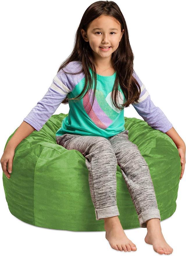 Sofa Sack Plush Ultra Soft Kids Bean Bag Chair Memory Foam With Microsuede Er Stuffed Filled Furniture And