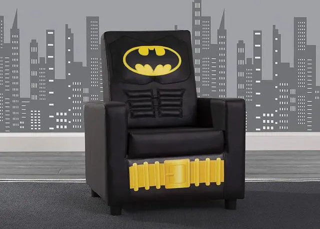 Alt view image 2 of 5 - Delta Children High Back Upholstered Chair, Dc Comics Batman